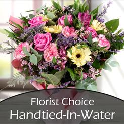 Florist Choice Hand-Tied in Water