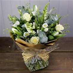 Beautiful Whites Hand Tied