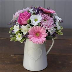 Blush and Bloom Jug