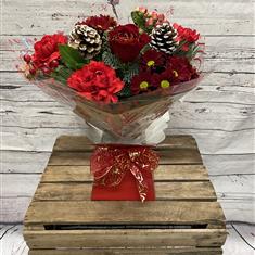 Christmas Cheer Hand Tied