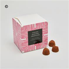 Cocoa Dusted Truffles With Salted Caramel Flavour