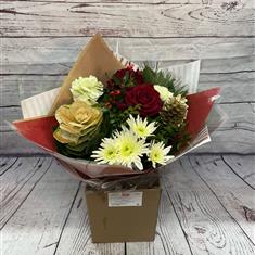 Jolly Christmas Hand Tied